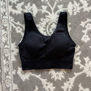 Velocity Black Sports Bra/Tank